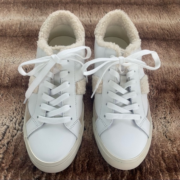 Marc Fisher Mello Lace Up Sherpa Sneaker - Picture 3 of 11